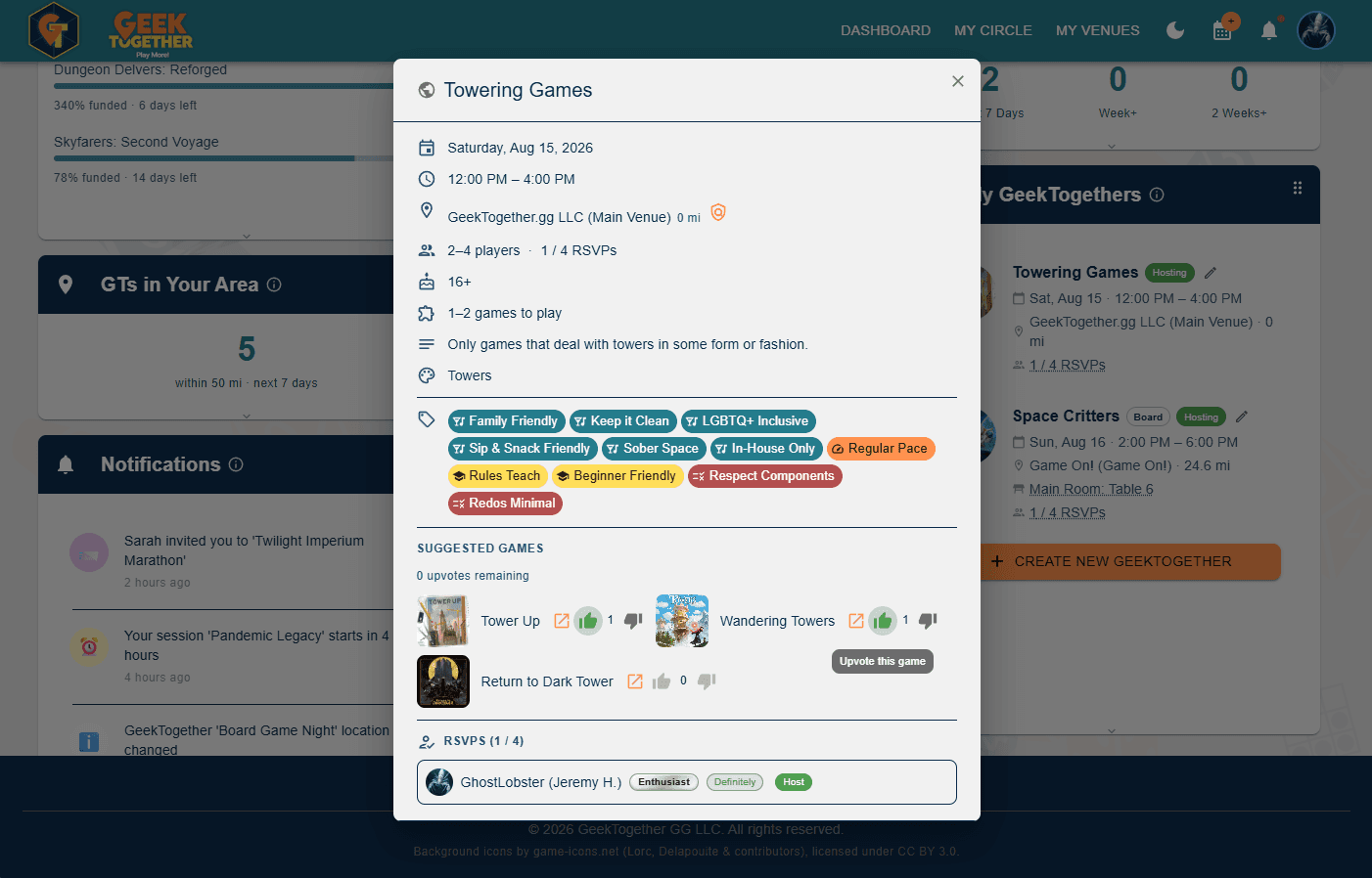 Full : Light : GT Details : RSVPs for suggested games with upvotes indicated